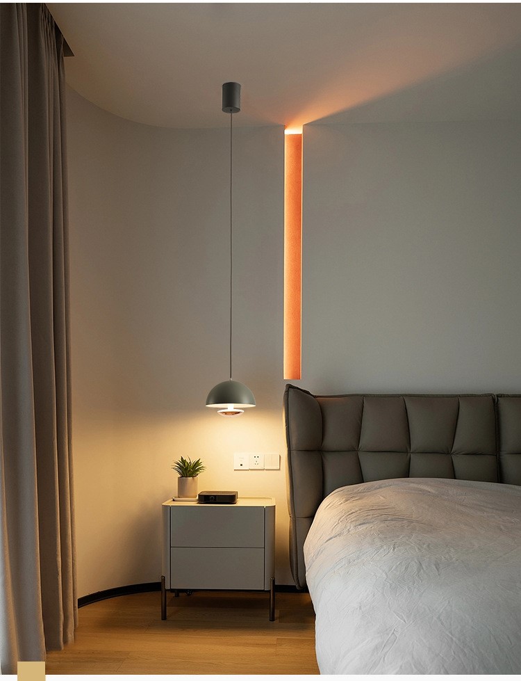 Induction liftable bedside small chandelier bud 15
