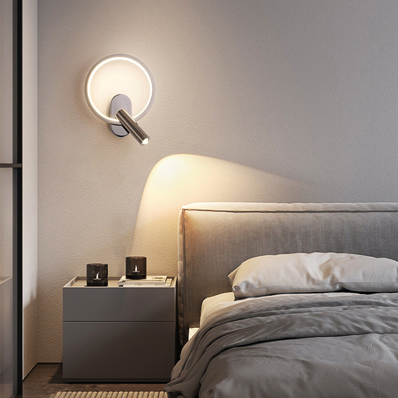 Bedroom bedside lamp rotatable decorative lamp 33 01