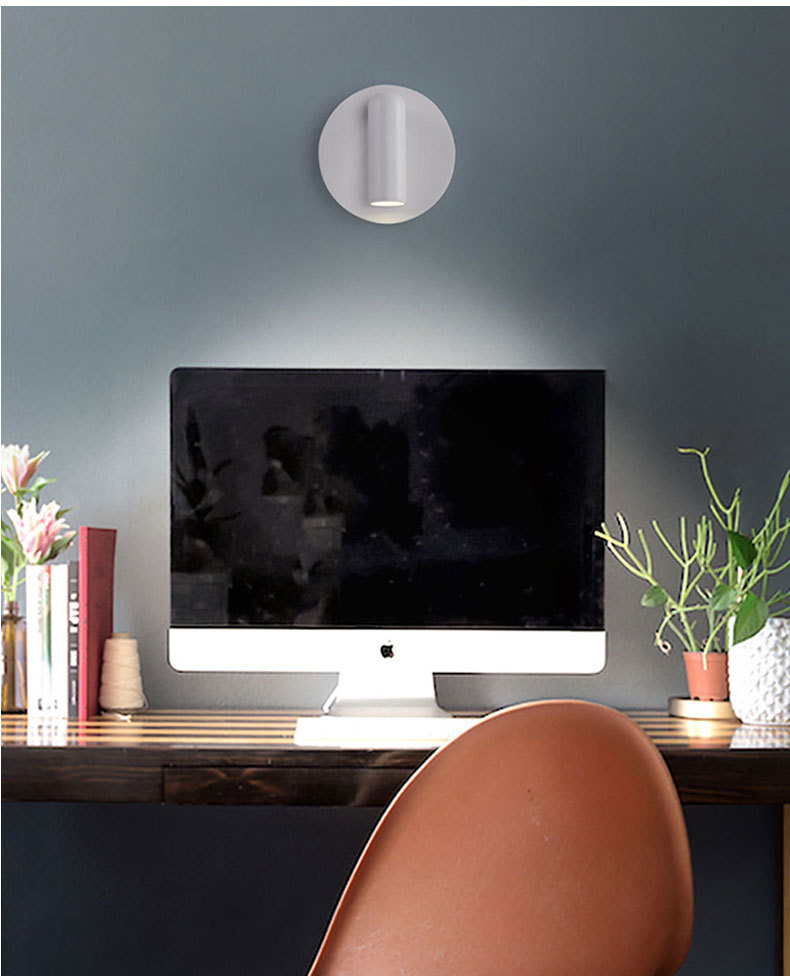 Magnetic charging wall lamp without wiring or drilling 36