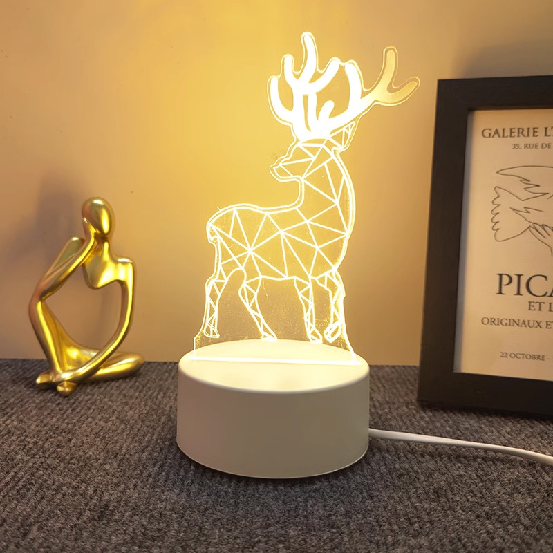 Night light bedroom bedside doll lamp 29